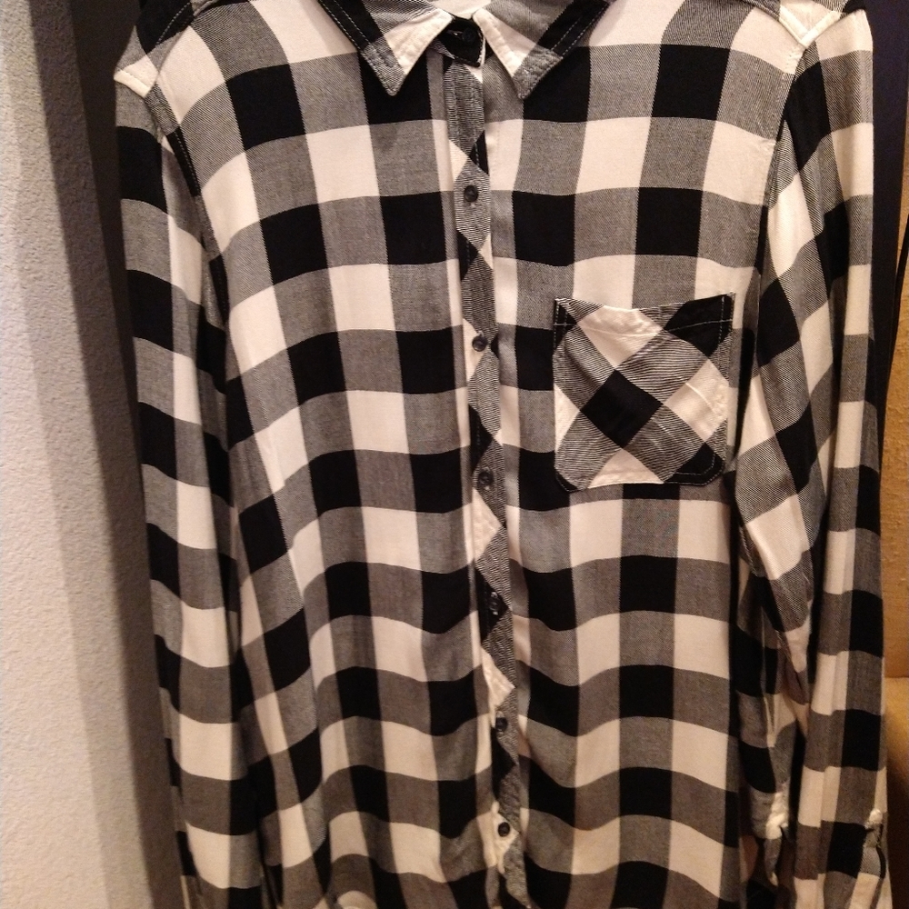 Lightweight buffalo check top